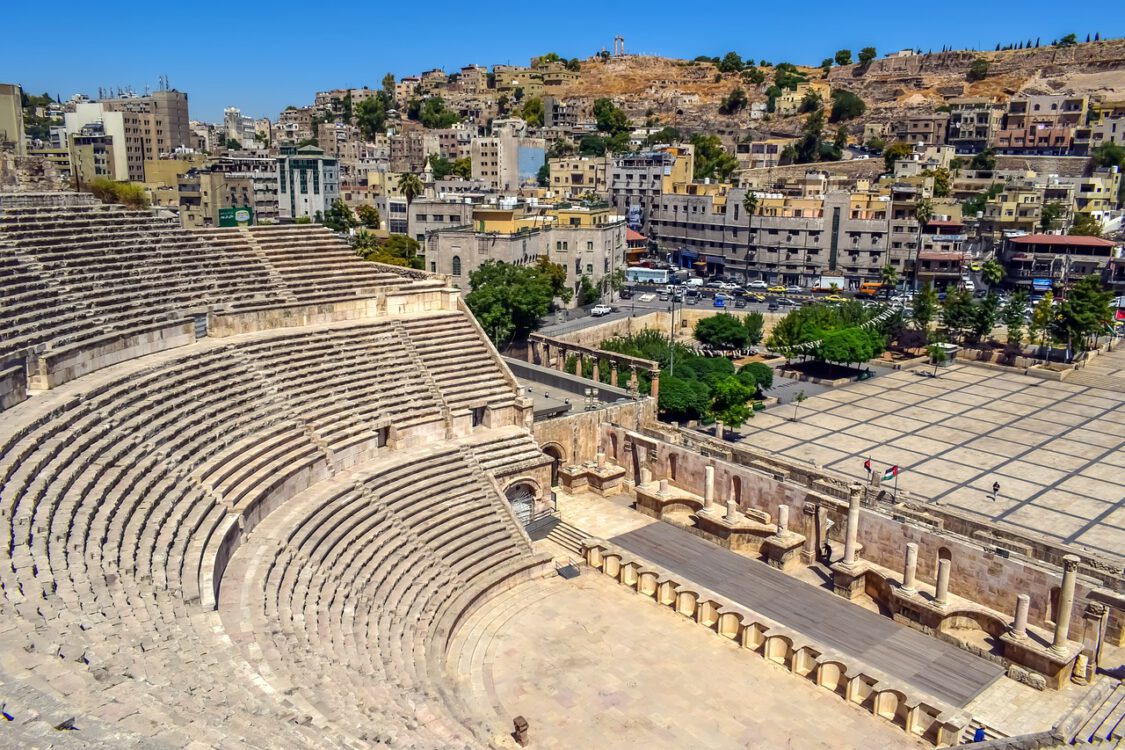Romėnų teatras Amane, Jordanija