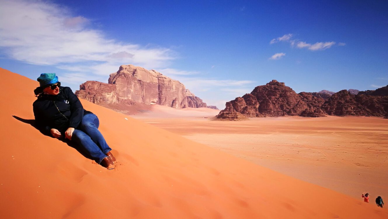 Wadi Rum dykuma, Jordanija