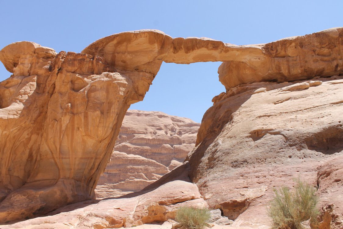 Wadi Rum dykuma, Jordanija