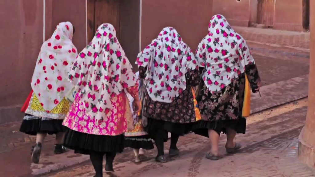 abyaneh kaimo gyventojos