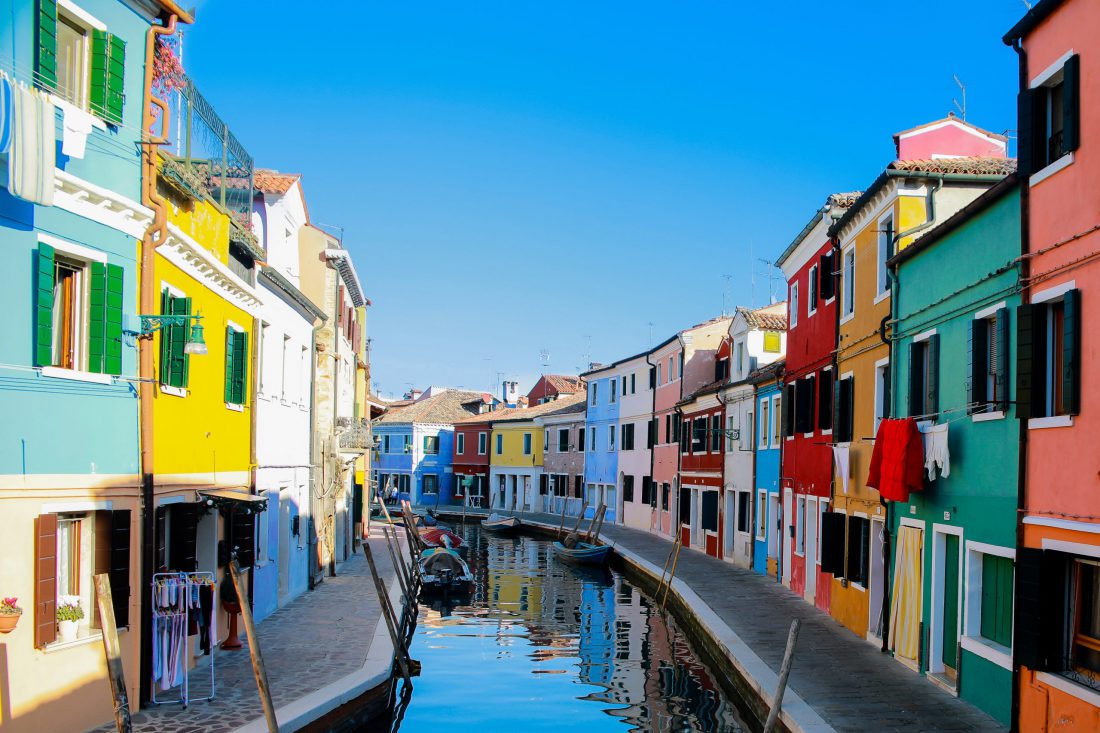 Venecija Burano sala